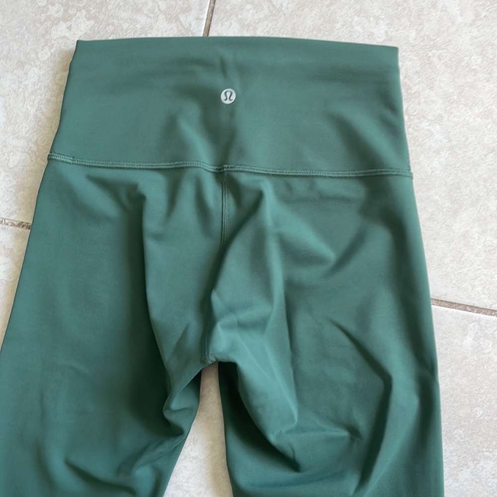 Lululemon Bronze Green 25” Align Leggings
